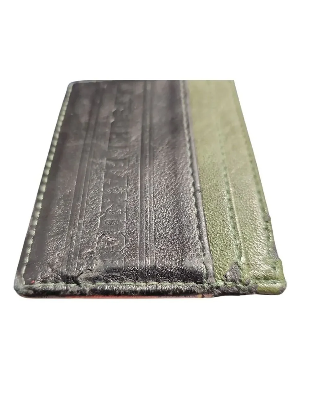 Anime Wallet Card Holder 4x3 – Katsuki Bakugo Design – Heavy Wear – Read